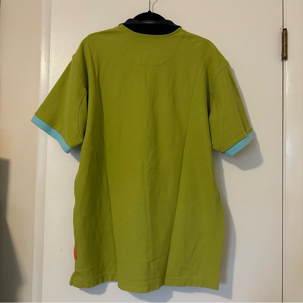 Orvis Short Sleeve Polo Shirt Mens Large Green Cotton - Picture 7 of 7